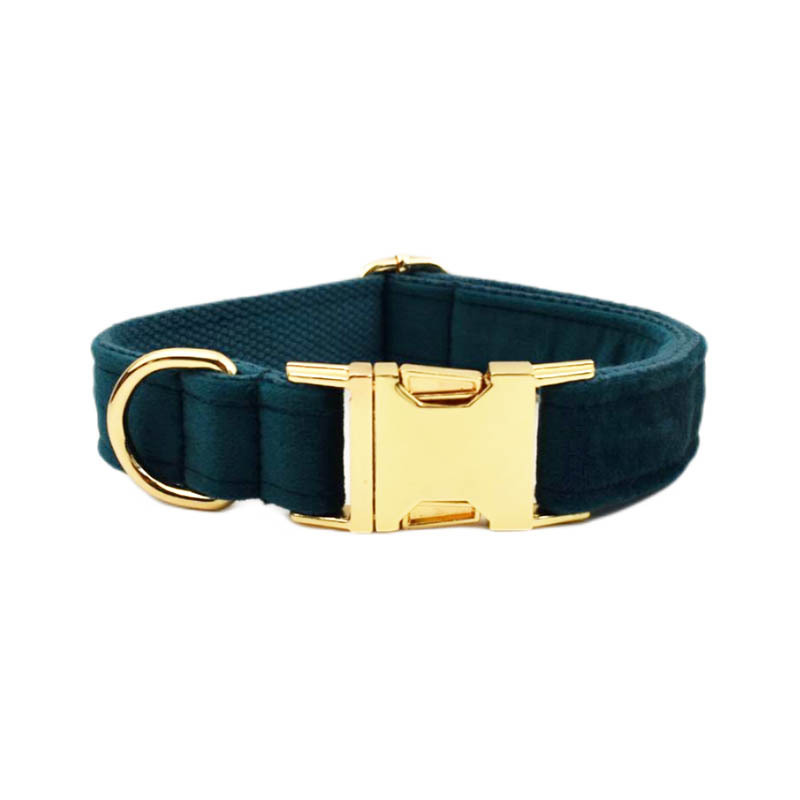 Emerald Velvet collar