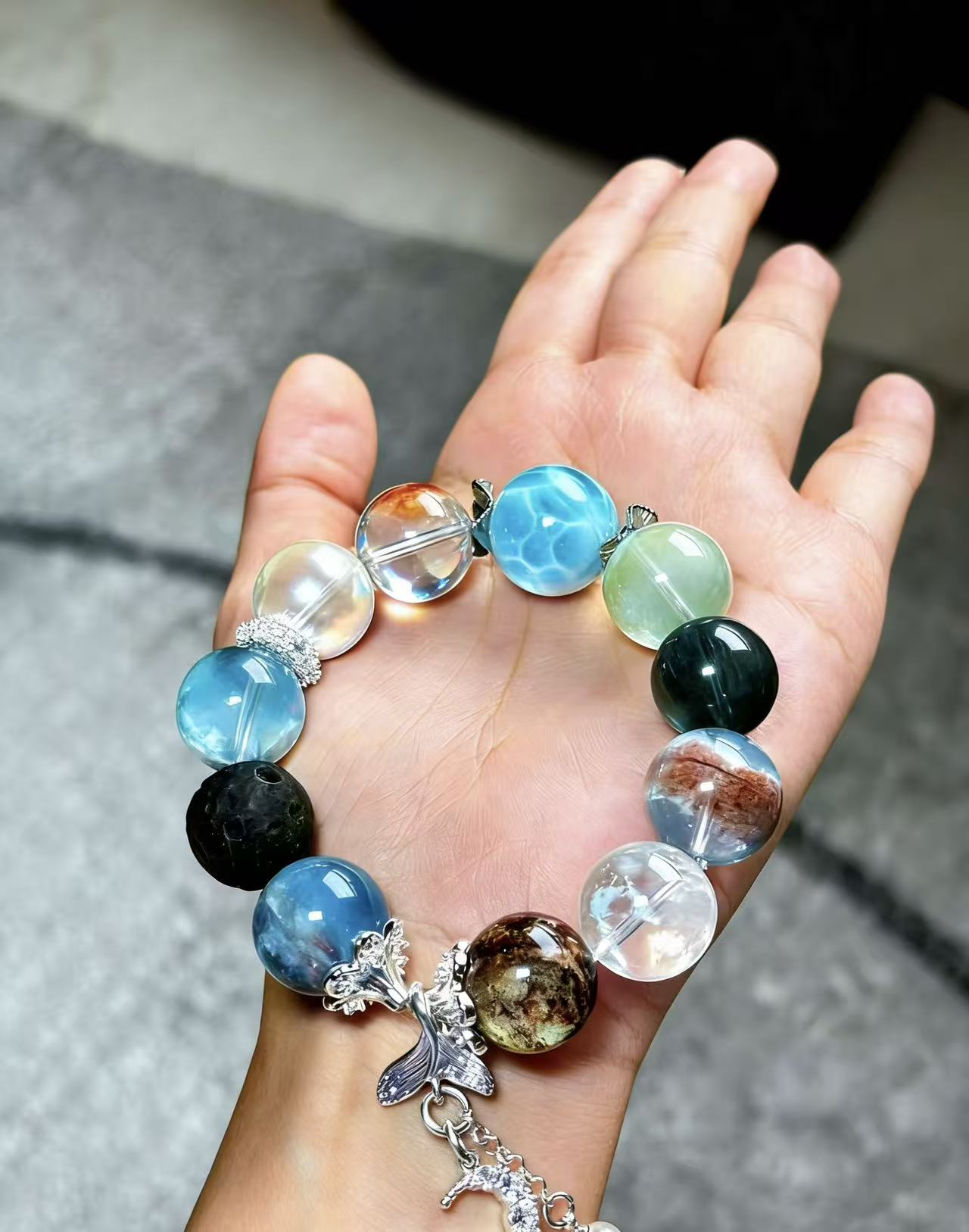 Crystal beads